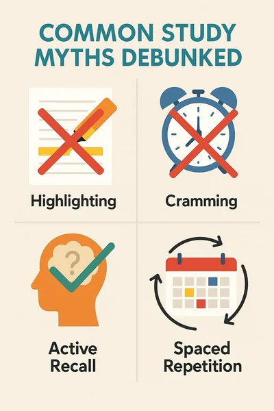 Study Myths Debunked